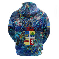 Aruba Hoodie Sea Turtle Tropical Pattern - Wonder Print Shop