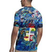 Aruba Rugby Jersey Sea Turtle Tropical Pattern - Wonder Print Shop