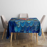 San Andres and Providencia Tablecloth Sea Turtle Tropical Pattern - Wonder Print Shop