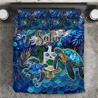 Saba Bedding Set Sea Turtle Tropical Pattern