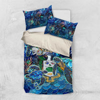 Saba Bedding Set Sea Turtle Tropical Pattern