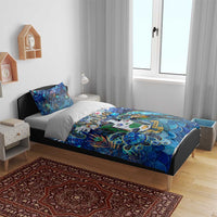 Saba Bedding Set Sea Turtle Tropical Pattern