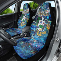 Saba Car Seat Cover Sea Turtle Tropical Pattern