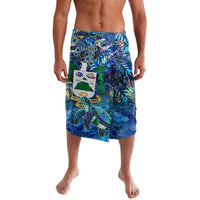 Saba Lavalava Sea Turtle Tropical Pattern - Wonder Print Shop