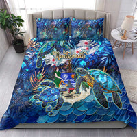 Montserrat Bedding Set Sea Turtle Tropical Pattern