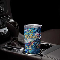 Montserrat Tumbler Cup Sea Turtle Tropical Pattern - Wonder Print Shop