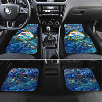 Bay Islands Department Car Mats Sea Turtle Tropical Pattern