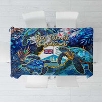 Bay Islands Department Tablecloth Sea Turtle Tropical Pattern - Wonder Print Shop