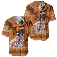 Personalized Beautiful Woman African Baseball Jersey - Wonder Print Shop