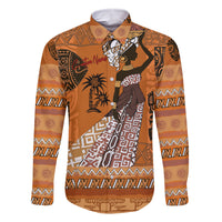 Personalized Beautiful Woman African Family Matching Summer Maxi Dress and Hawaiian Shirt - Wonder Print Shop