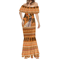 Personalized Beautiful Woman African Mermaid Dress - Wonder Print Shop