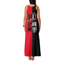 Built By Black History Family Matching Tank Maxi Dress and Hawaiian Shirt - Wonder Print Shop