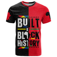 Built By Black History T Shirt - Wonder Print Shop