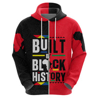 Built By Black History Zip Hoodie - Wonder Print Shop