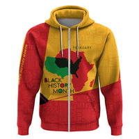 Black History Month Hoodie African February - Wonder Print Shop