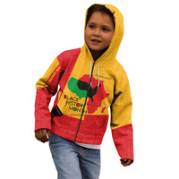 Black History Month Kid Hoodie African February - Wonder Print Shop