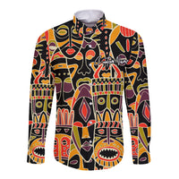 Personalized The Spirit Of Africa Long Sleeve Button Shirt - Wonder Print Shop