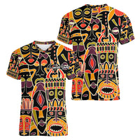 Personalized The Spirit Of Africa Women V Neck T Shirt - Wonder Print Shop