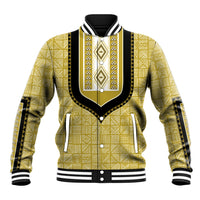 Personalized African Mudcloth Dashiki Baseball Jacket - Wonder Print Shop
