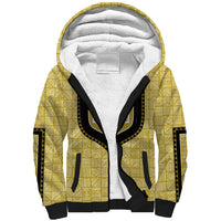 Personalized African Mudcloth Dashiki Sherpa Hoodie - Wonder Print Shop