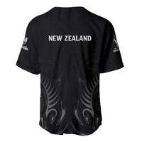 New Zealand Baseball Jersey Rugby 2023 Champions Black - Wonder Print Shop