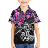 Hunt Like A Girl Hawaiian Shirt Forest Purple - Wonder Print Shop