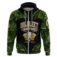 Wildlife Hunting Hoodie Beer And Deer - Wonder Print Shop