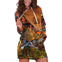 Love Deer Hoodie Dress Deer Hunting Realtree Fire - Wonder Print Shop
