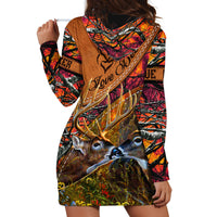 Love Deer Hoodie Dress Deer Hunting Realtree Fire - Wonder Print Shop