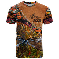 Love Deer T Shirt Deer Hunting Realtree Fire - Wonder Print Shop