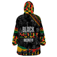 Personalized Black History Month Wearable Blanket Hoodie - Wonder Print Shop