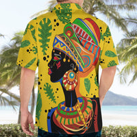 Personalized Africa Woman Hawaiian Shirt Tropical Style - Wonder Print Shop
