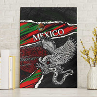 Eagle Snake Mexico Canvas Wall Art Aztec Sun Stone