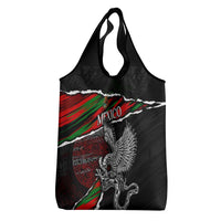 Eagle Snake Mexico Grocery Bag Aztec Sun Stone