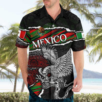 Eagle Snake Mexico Hawaiian Shirt Aztec Sun Stone