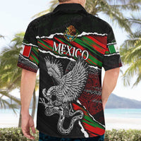 Eagle Snake Mexico Hawaiian Shirt Aztec Sun Stone