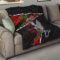 Eagle Snake Mexico Quilt Aztec Sun Stone
