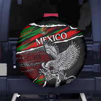 Eagle Snake Mexico Spare Tire Cover Aztec Sun Stone