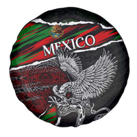 Eagle Snake Mexico Spare Tire Cover Aztec Sun Stone