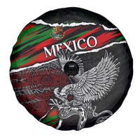 Eagle Snake Mexico Spare Tire Cover Aztec Sun Stone