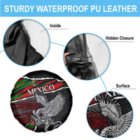 Eagle Snake Mexico Spare Tire Cover Aztec Sun Stone