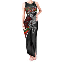 Eagle Snake Mexico Tank Maxi Dress Aztec Sun Stone