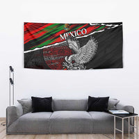 Eagle Snake Mexico Tapestry Aztec Sun Stone
