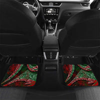 Mexico Aztec Eagle Flag Car Mats Tribal Warrior Art