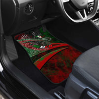 Mexico Aztec Eagle Flag Car Mats Tribal Warrior Art