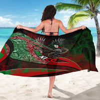 Mexico Aztec Eagle Flag Sarong Tribal Warrior Art