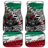 Aztec Warrior Mexican Car Mats Aztec Calendar Coat of Arms
