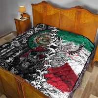 Aztec Warrior Mexican Quilt Aztec Calendar Coat of Arms
