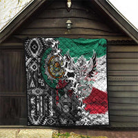 Aztec Warrior Mexican Quilt Aztec Calendar Coat of Arms
