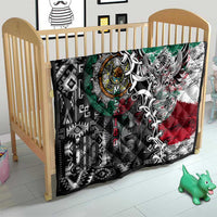 Aztec Warrior Mexican Quilt Aztec Calendar Coat of Arms